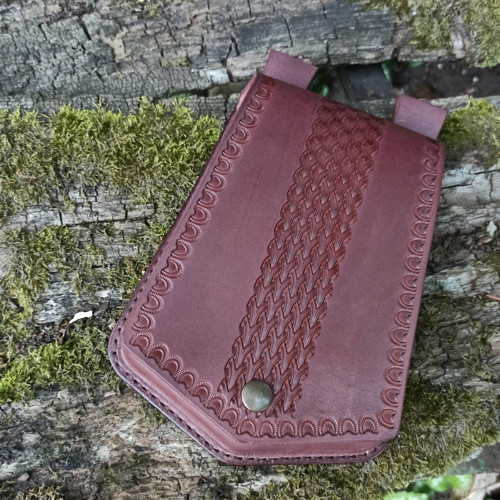 Hipbag long červeň mahagon — foto 2