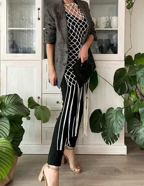Macramé šaty — foto 4