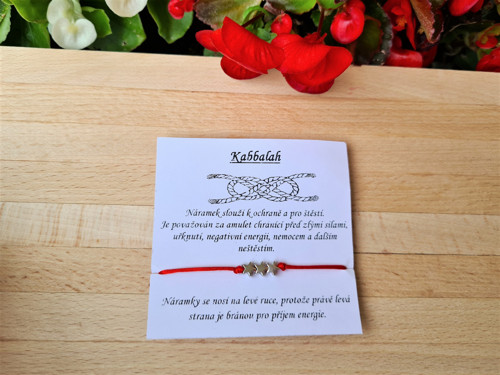 Kabbalah náramek s hvězdičkami — foto 2
