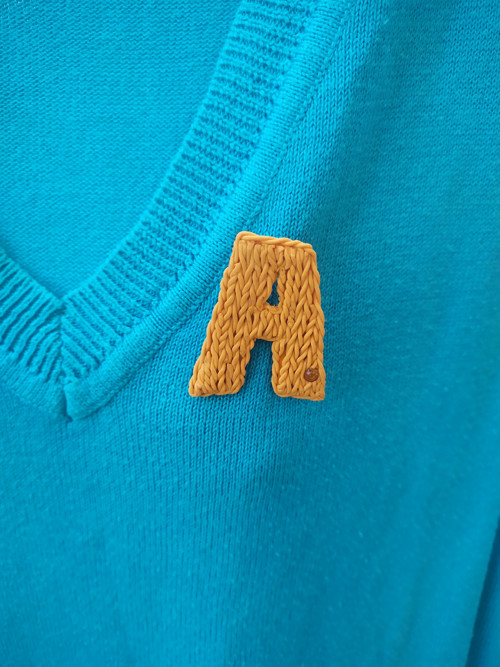 Ačko - (po) pletená abeceda brož — foto 3