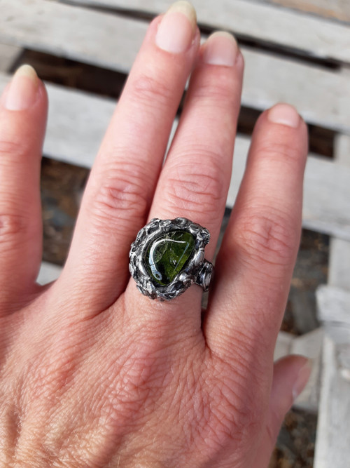 Prsten "Olivine" — foto 6
