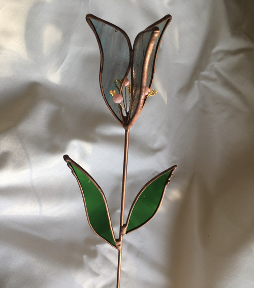 Skleněný tiffany TULIPÁN — foto 6