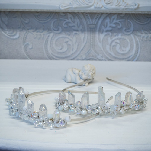 Korunka s křišťálovými krystaly — foto 6