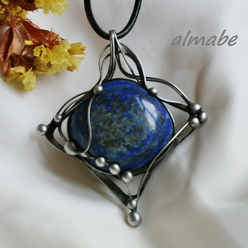 Nebe plné hvězd (lapis lazuli TOP kvality) — foto 6