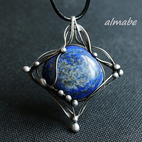 Nebe plné hvězd (lapis lazuli TOP kvality) — foto 4