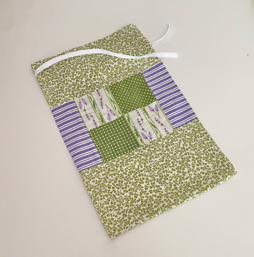 Sáček na bylinky - LEVANDULE patchwork — foto 3
