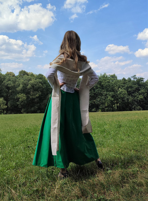 Manšestrová Maxi Sukně Vodnická - Sleva!! — foto 6