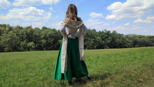 LNĚNÝ ŠÁL - PŘÍRODNÍ — foto 4