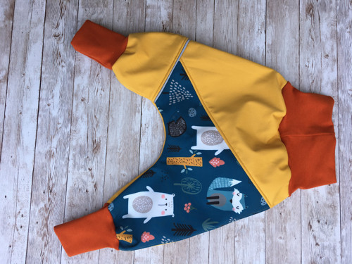 Softshellové reflexní baggy (turky) - lesní — foto 2