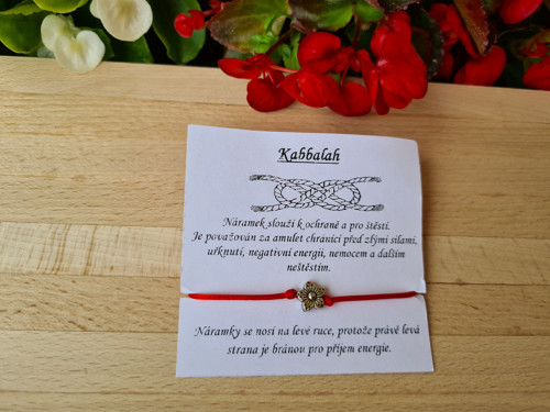 Kabbalah náramek - kytička — foto 2