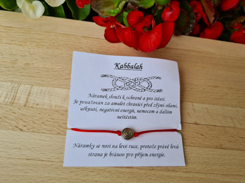 Kabbalah náramek - šnek — foto 2
