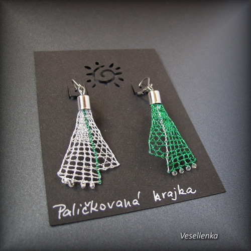 Naušnice Křídla elfů — foto 5