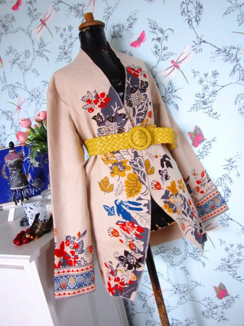 Kabátek wrap boho folklór — foto 2
