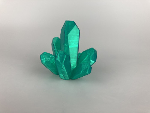 Krystal - výška 8 cmu, 3D tisk — foto 2