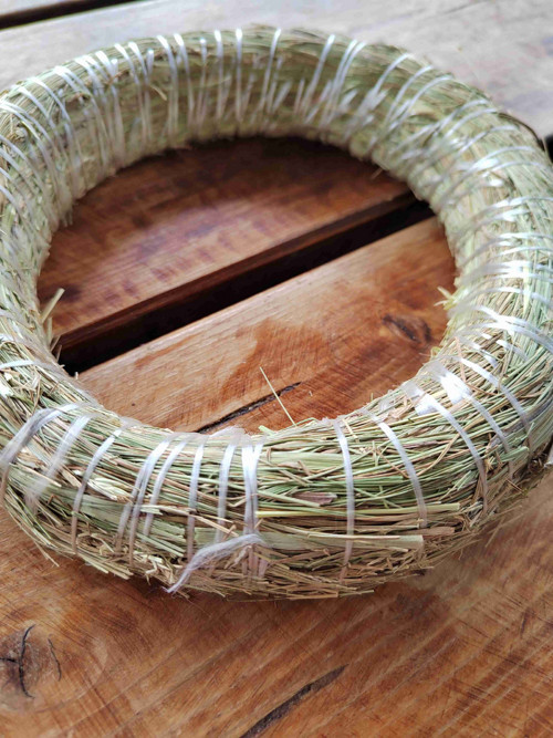 Slaměný věnec Ø25 cm — foto 2