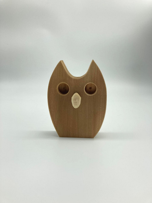 Sova stojící - 10cm — foto 3