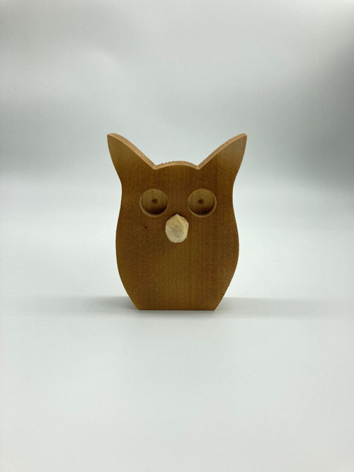 Sova stojící - 10cm — foto 4