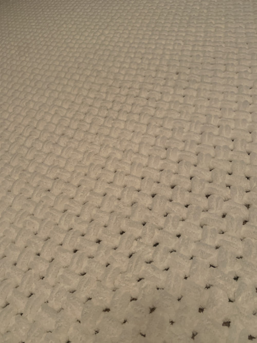 Luxusní dečka Puffy 75x85 cm minimalistic white — foto 5