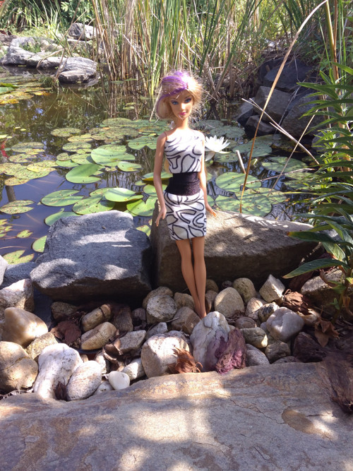 Pro Barbii ÚPLETOVÁ SUKNĚ A TOP — foto 6