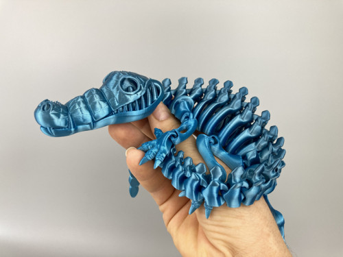 Flexi krokodýl - 3D tisk — foto 2