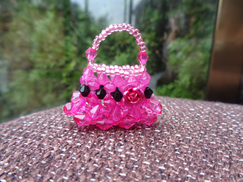 Kabelka pro Barbie - růžová tmavě — foto 2