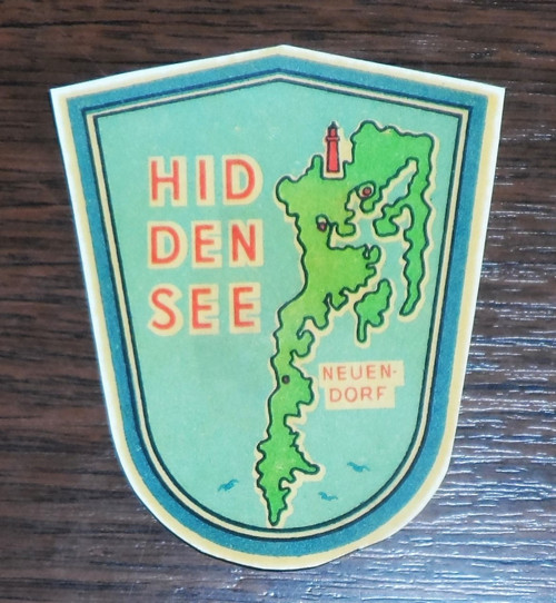 Cestovatelský OBTISK, Hiddensee • Neuendorf — foto 3