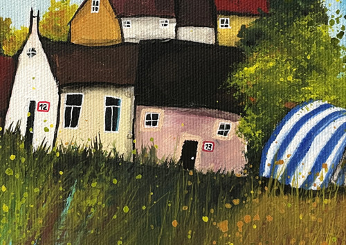 Vesnička česká - 20x20cm — foto 2