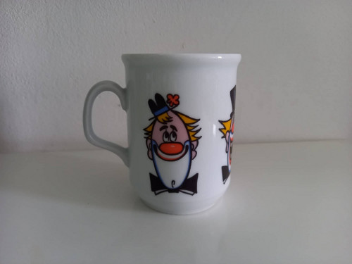 Starý hrnek klaun — foto 3