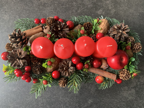 Adventní svícen. Rezervace — foto 2