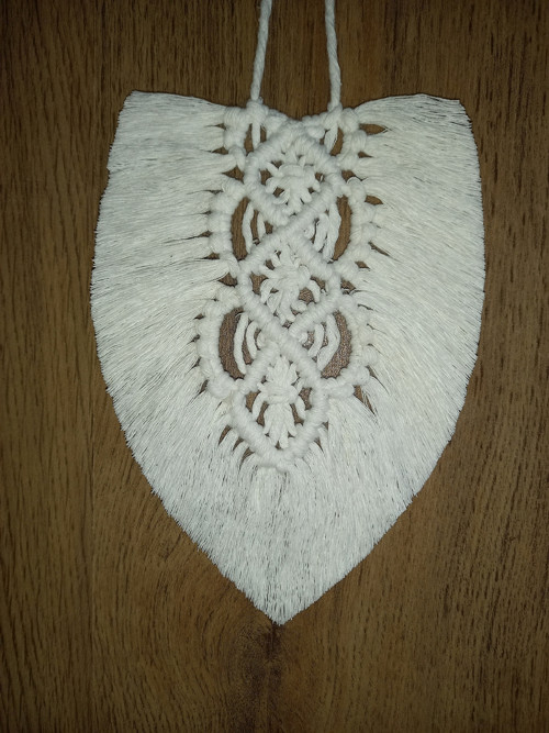 Macramé list Ø 19 cm — foto 2