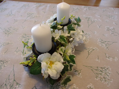 Dvě bílé svíčky — foto 2