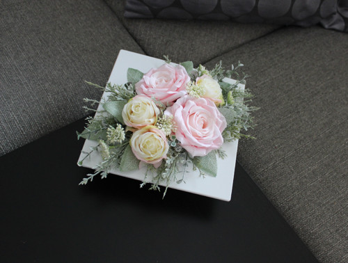 Ikebana s růžemi pastelová — foto 5