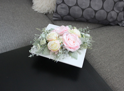 Ikebana s růžemi pastelová — foto 4