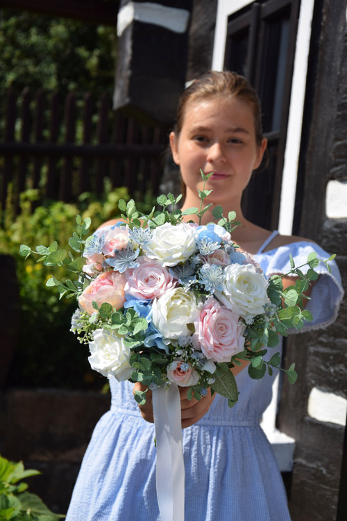 Svatební kytice Letní obloha — foto 4