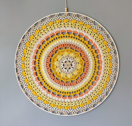 Mandala průměr 50 cm - 2 ks — foto 2