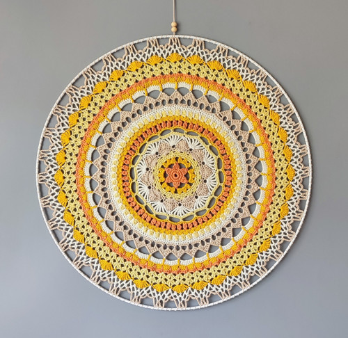 Mandala průměr 50 cm - 2 ks — foto 3