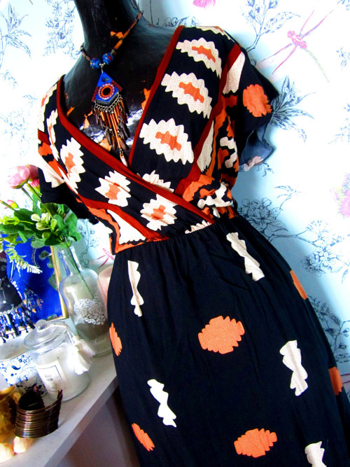 Šaty etno boho afrika vzory — foto 2