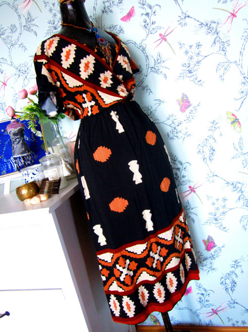 Šaty etno boho afrika vzory — foto 3