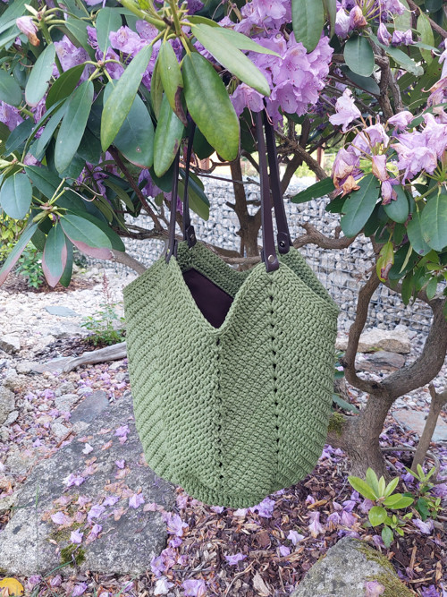 Háčkovaná kabelka " tulip " 2 — foto 2
