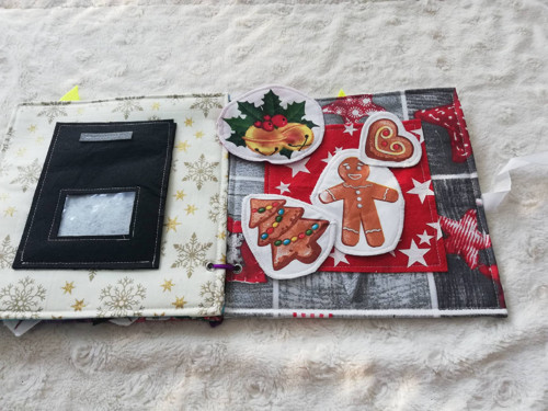 Vánoční quiet book — foto 3