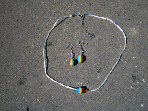 Rainbow Beads Necklace — foto 2