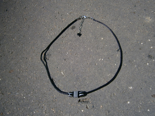 Black & White Beads Necklace — foto 3