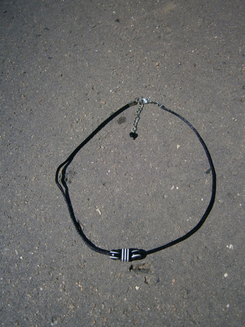 Black & White Beads Necklace — foto 2