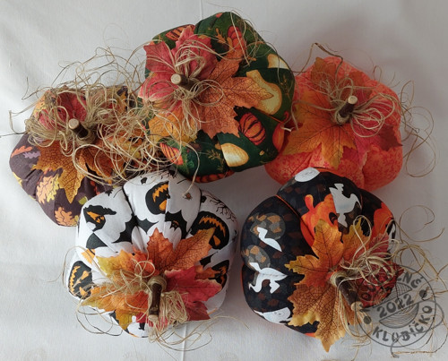Šitá dýně HALLOWEEN BÍLÁ — foto 6