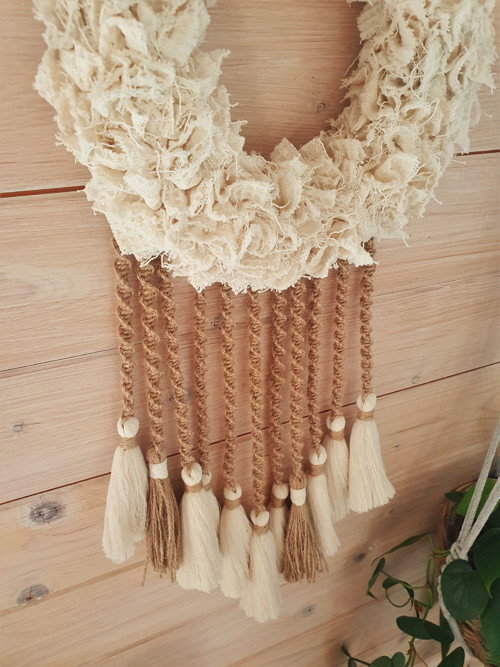 Věnec s macramé III. — foto 5