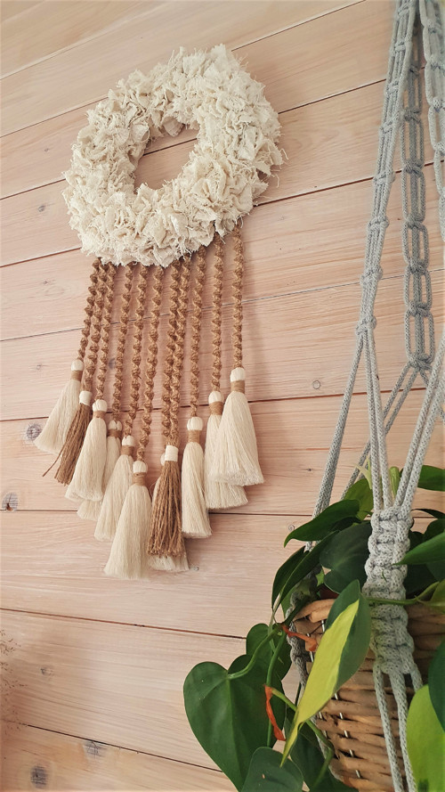 Věnec s macramé III. — foto 2