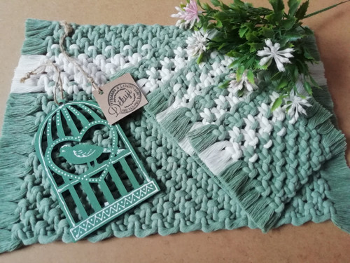 Macramé prostírání — foto 4