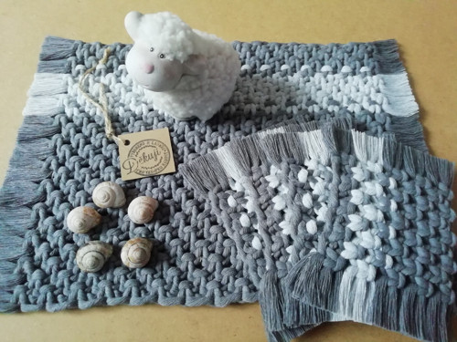 Macramé prostírání — foto 5