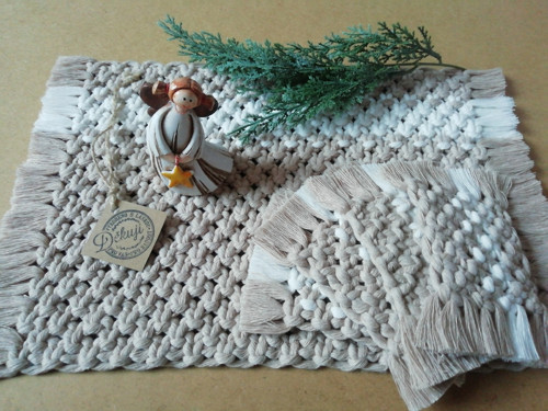 Macramé prostírání — foto 6