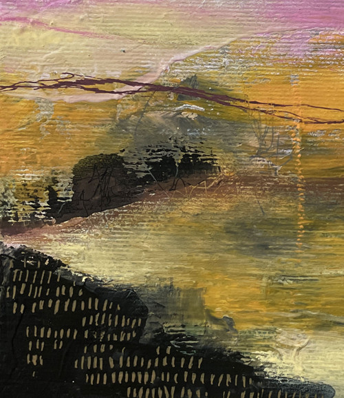 Procitání-cyklus "Obzory" - 20x20cm — foto 2